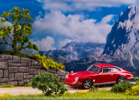 Bergtour mit dem Porsche, H0