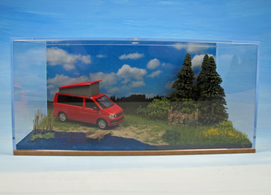 Camper am Waldsee, 1:87