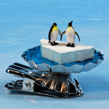 Pinguine auf der Eisscholle